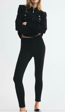 H&M CREASE-FRONT LEGGINGS